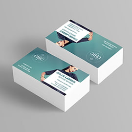 Silk Laminated Business Cards preview image